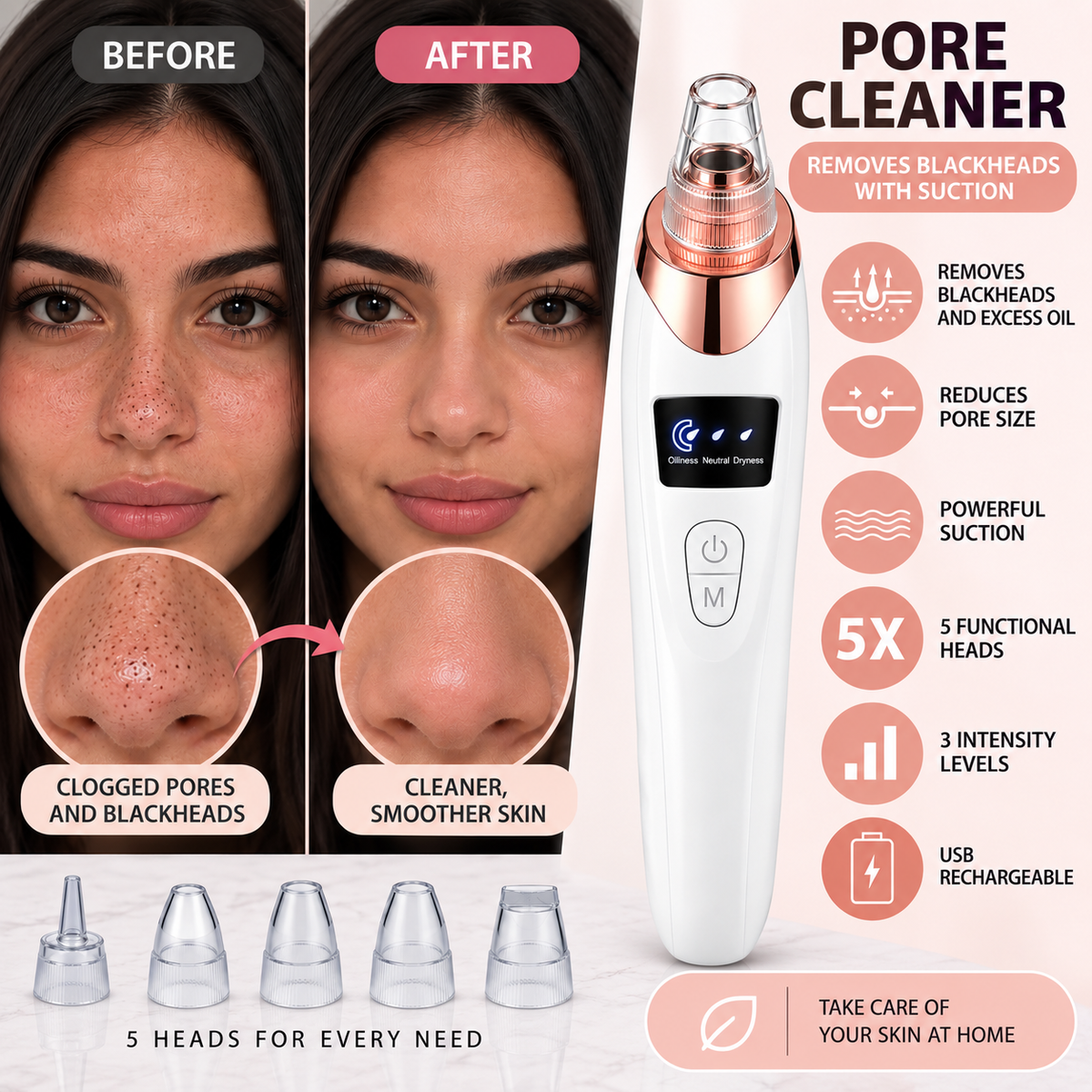 PoreClean™ Facial Vacuum
