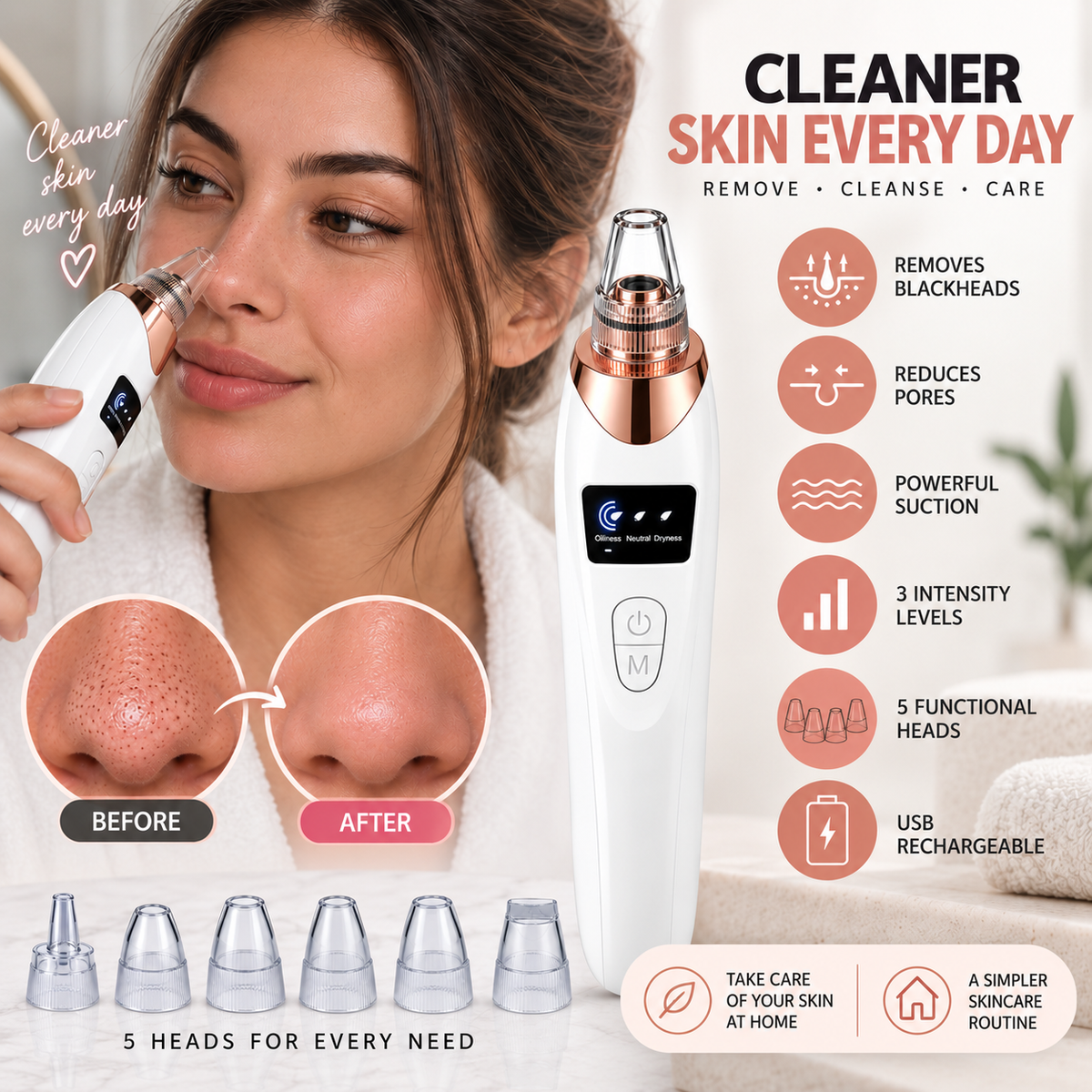 PoreClean™ Facial Vacuum