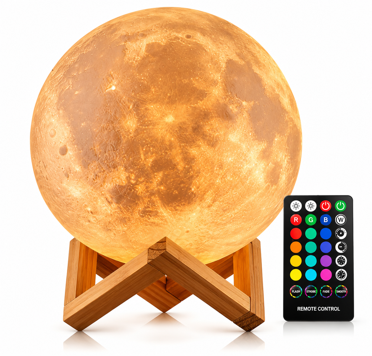 BUKRAG MoonGlow™ – 3D Moon Lamp