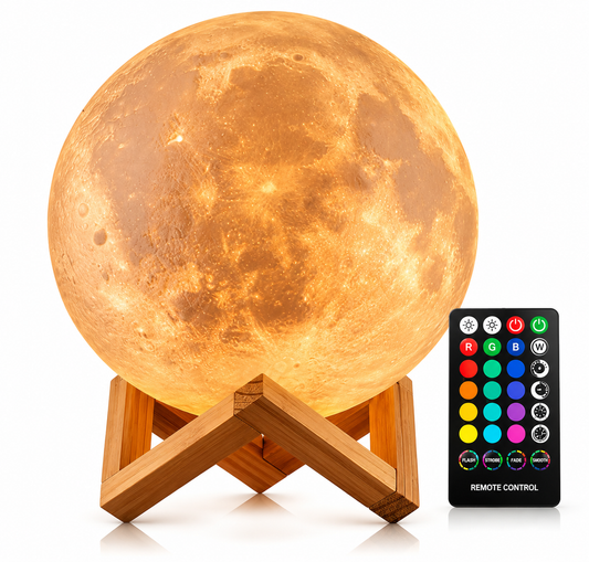 BUKRAG MoonGlow™ – 3D Moon Lamp